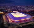 Ultimul retuș la arena din Ghencea » Imagine strălucitoare pentru steliști