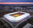 Ultimul retuș la arena din Ghencea » Imagine strălucitoare pentru steliști