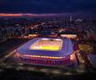Stadionul Steaua, din Ghencea, surprins noaptea / FOTO: canpower.ro