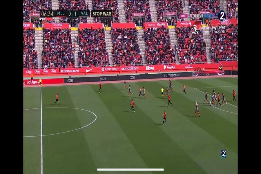 Fotbalul din Spania face un apel la pace » Mesajul „Opriți războiul”, afișat pe grafica meciurilor din La Liga
