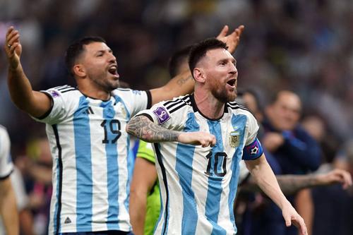 Sergio Aguero și Lionel Messi.
Foto. Imago