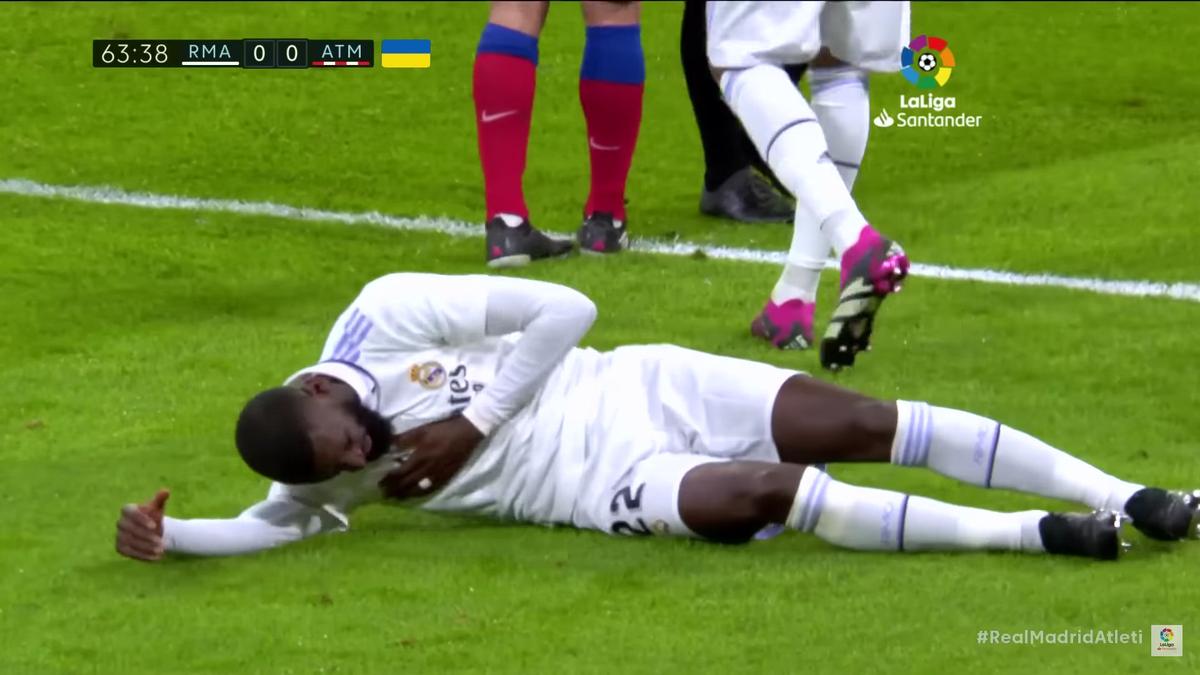 Scandal după Real Madrid - Atletico Madrid: „Așa arată piciorul «agresorului» nostru”