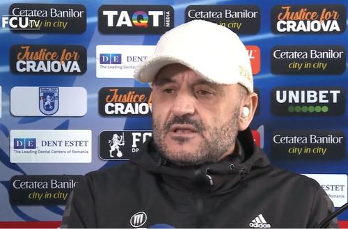 Adrian Mititelu, patronul lui FCU Craiova, s-a dus în vestiarul echipei sale după înfrângerea cu Petrolul, scor 0-1, în etapa a doua din play-out.