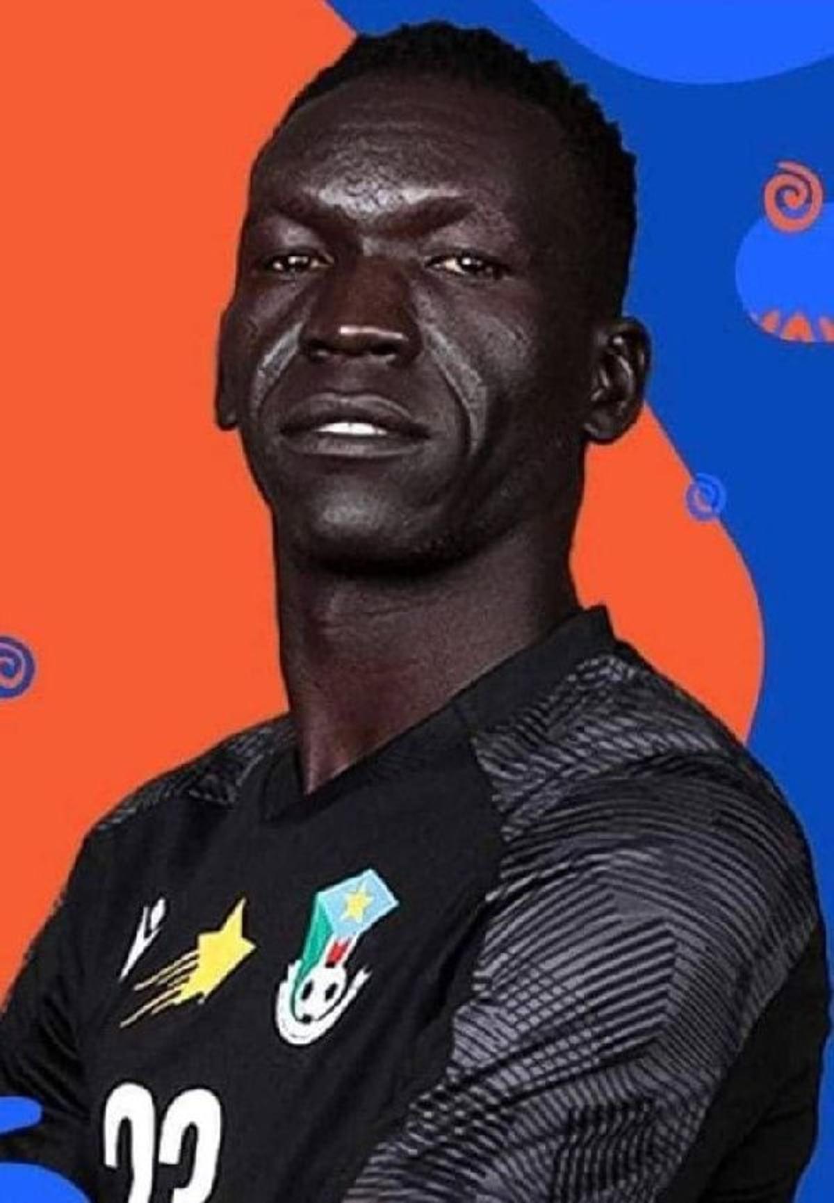 Godwill Yogusuk, portarul naționalei U20 a Sudanului de Sud
