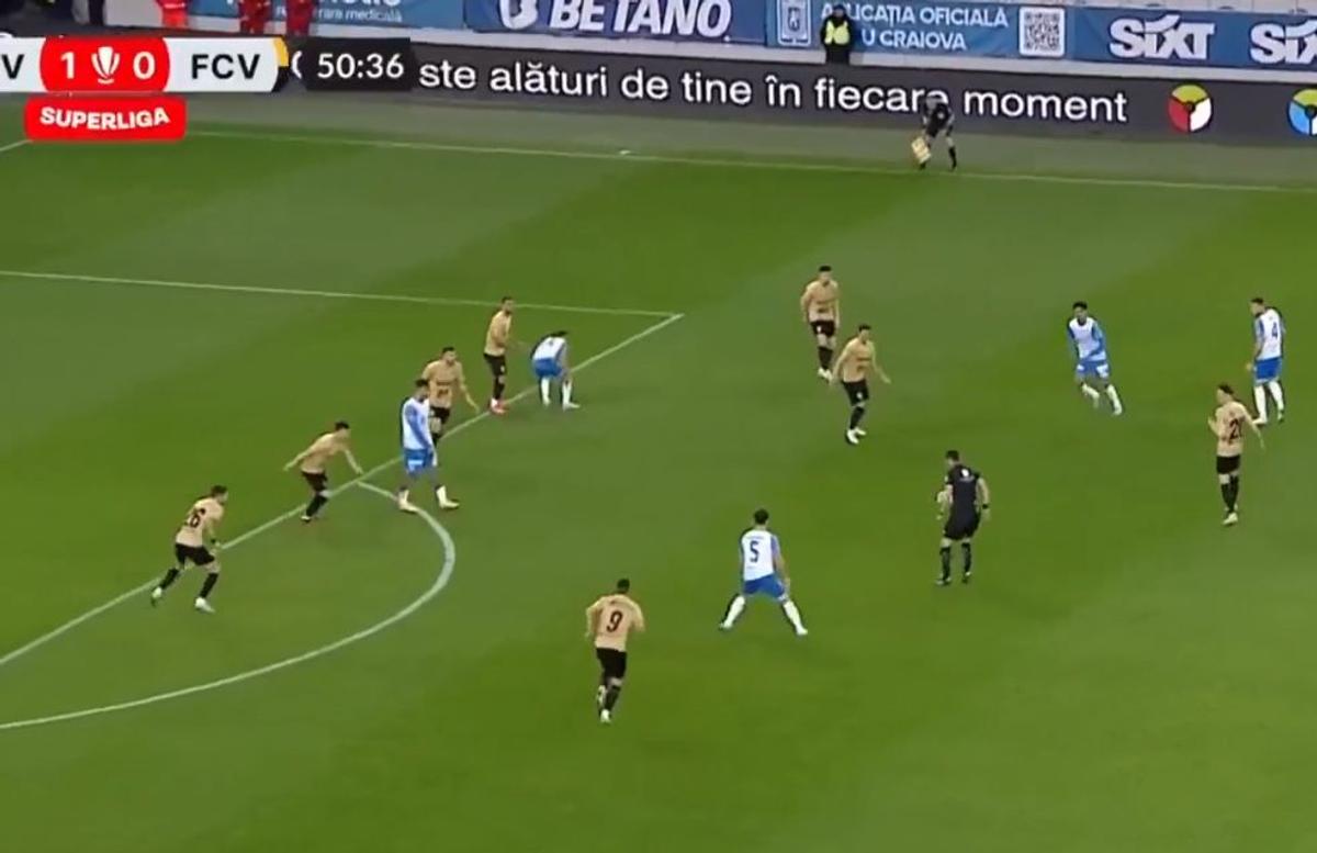 Anzor și Bancu, gafe de cascadorii râsului în Universitatea Craiova - FC Voluntari