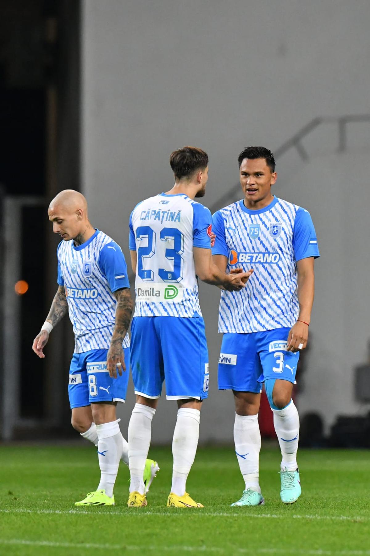 Universitatea Craiova o învinge pe FC Voluntari, într-un meci haotic: Bancu și „centralul” Cojocaru s-au întrecut în gafe! Penalty-nepenalty la ultima fază » Clasamentul ACUM