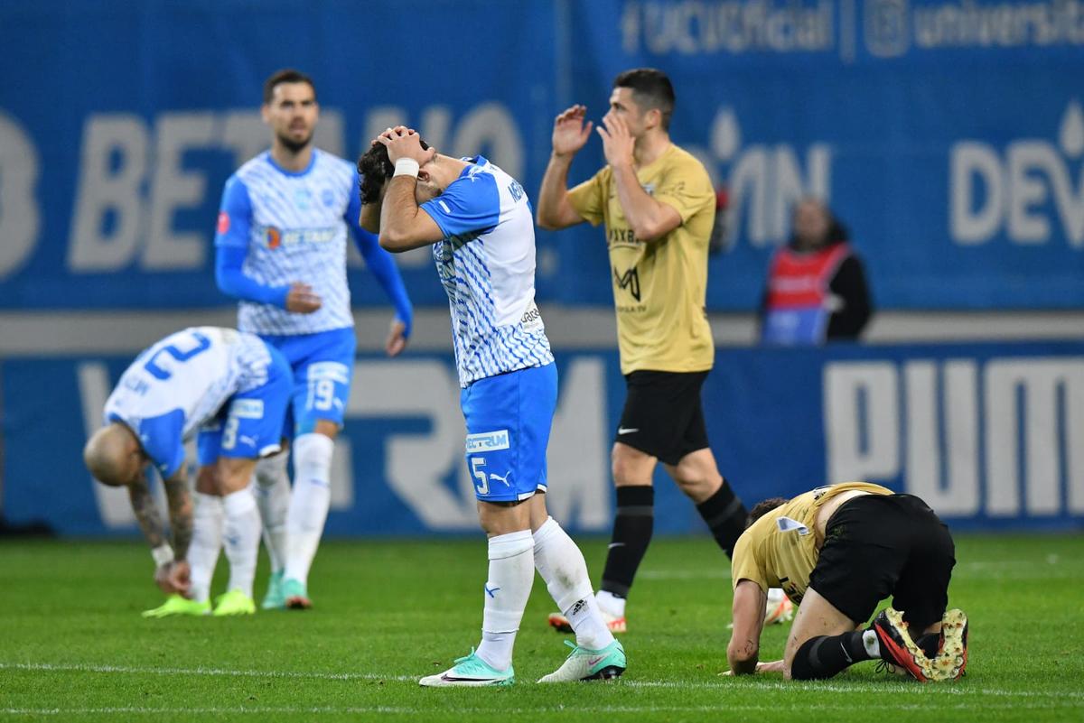 Cele mai spectaculoase imagini din Universitatea Craiova - FC Voluntari