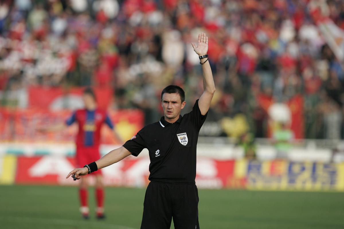 FC Argeș - Steaua 0-1, sezonul 2006 -2007, greșeală Cristi Balaj