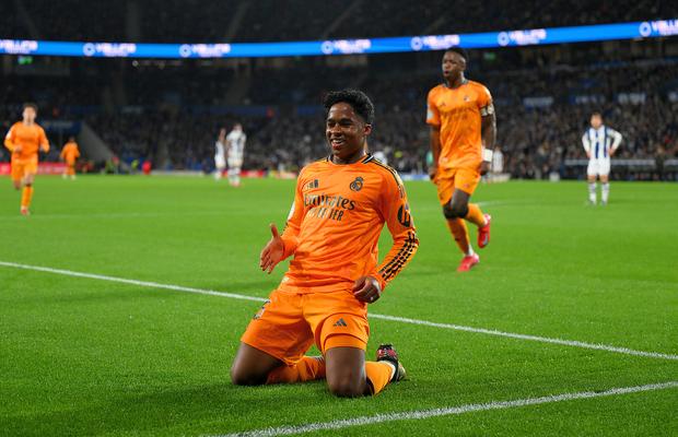 Real Sociedad - Real Madrid 0-1 » Avantaj blanco! Endrick duce Madridul cu un picior în finala Cupei