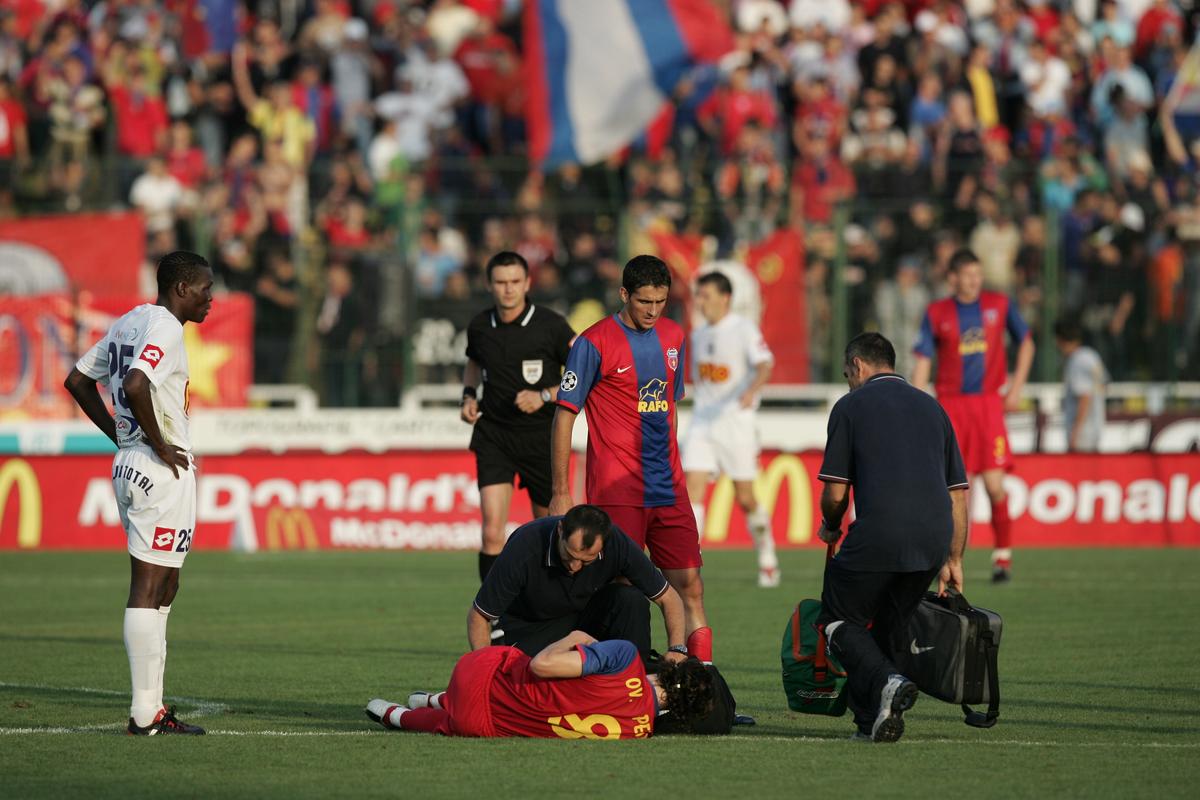 FC Argeș - Steaua 0-1, sezonul 2006 -2007, greșeală Cristi Balaj