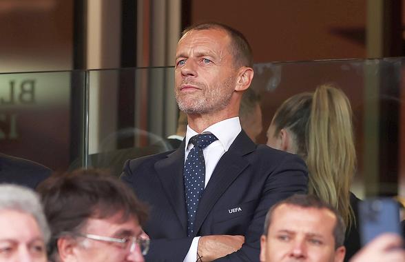 L-au taxat pe Ceferin » Una a zis și alta a făcut șeful UEFA la Europeanul feminin