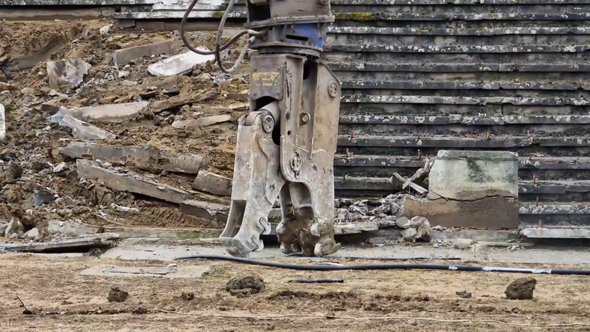 A început demolarea stadionului „Dan Păltinișanu”