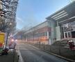 Sala legendarei echipe de handbal a luat foc: „Suntem în stare de șoc. Totul e distrus!” » Imaginile dezastrului