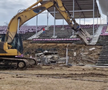 A început demolarea stadionului „Dan Păltinișanu”
