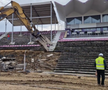 A început demolarea stadionului „Dan Păltinișanu”
