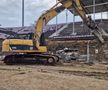 A început demolarea stadionului „Dan Păltinișanu”