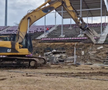 A început demolarea stadionului „Dan Păltinișanu”