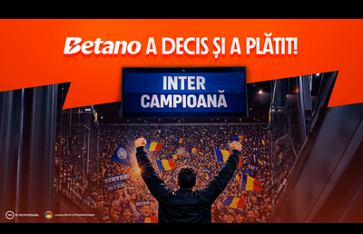Betano a decis și a plătit: Inter campioană!
