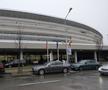 Stadionul din Târgu Jiu în februarie 2026. Imagini surprinse în interiorul și în exteriorul arenei de 12.000 de locuri / FOTO: Andrei Furnigă (GSP)