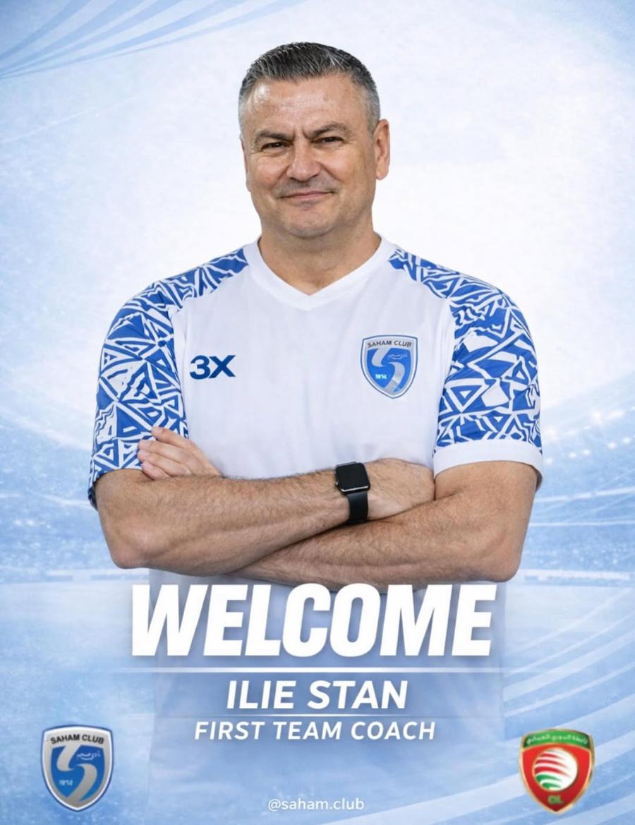 Ilie Stan al nostru? Antrenorul român a fost prezentat la noul club cu o poză buclucașă