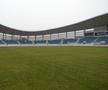 Stadionul din Târgu Jiu în februarie 2026. Imagini surprinse în interiorul și în exteriorul arenei de 12.000 de locuri / FOTO: Andrei Furnigă (GSP)