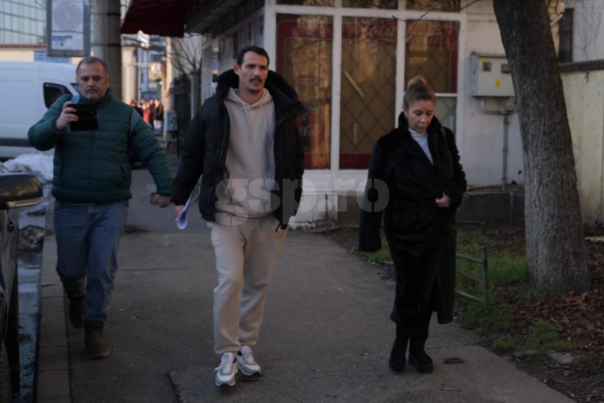 Gabi Matei a ieșit de la audieri / Foto: Andrei Furnigă (GSP)