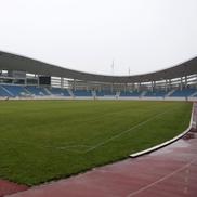 Stadionul din Târgu Jiu în februarie 2026. Imagini surprinse în interiorul și în exteriorul arenei de 12.000 de locuri / FOTO: Andrei Furnigă (GSP)