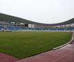 Stadionul din Târgu Jiu în februarie 2026. Imagini surprinse în interiorul și în exteriorul arenei de 12.000 de locuri / FOTO: Andrei Furnigă (GSP)
