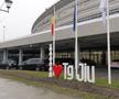 Stadionul din Târgu Jiu în februarie 2026. Imagini surprinse în interiorul și în exteriorul arenei de 12.000 de locuri / FOTO: Andrei Furnigă (GSP)