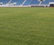 Stadionul din Târgu Jiu în februarie 2026. Imagini surprinse în interiorul și în exteriorul arenei de 12.000 de locuri / FOTO: Andrei Furnigă (GSP)