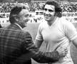 Tommaso Maestrelli (stânga) și Giorgio Chinaglia