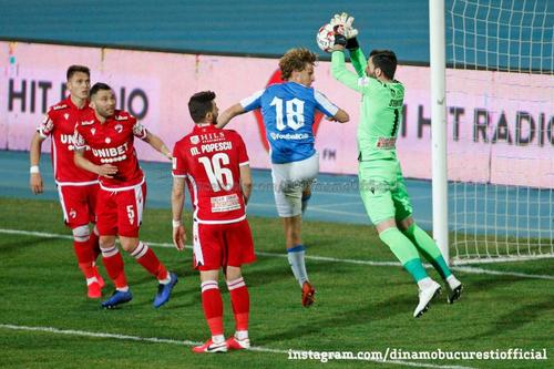 Cătălin Straton (numărul 1) / Foto: Facebook @Dinamo București