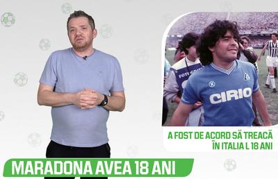 5 minute de sport altfel » Maradona, zeul lui Napoli