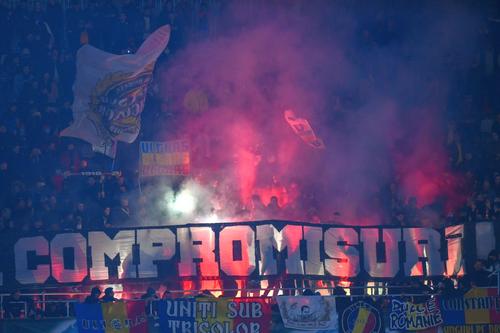 Peluza Sud Steaua aseară