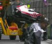 Mick Schumacher, accident teribil în calificările Marelui Premiu al Arabiei Saudite // Foto: Capturi DigiSport + Imago