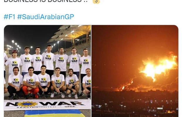 Val de sarcasm și de meme-uri împotriva șefilor Formula 1, după atacul dronelor în apropierea circuitului » „Cad rachete, dar afacerile sunt afaceri”