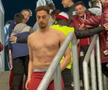 Noul Giulești a fost inaugurat azi. Younes Bnou Marzouk (26 de ani) a marcat singurul gol al amicalului Rapid - Poli Timișoara 1-0. La final, atacantul a rămas doar în boxeri