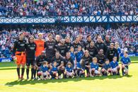 Gică Hagi, show pe „Ibrox” » Lovitură liberă magistrală în meciul legendelor: Rangers vs restul lumii