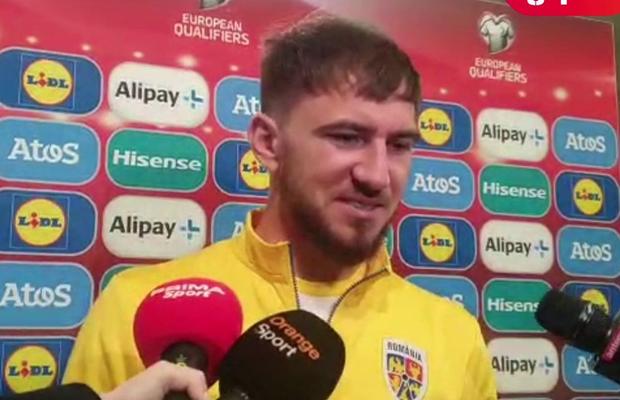 Ce tricou și-a dorit Sorescu când era copil: „E cu o echipă din Rusia, dar mă bucur că-l am” + Gestul de la finalul meciului cu Andorra