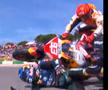 Accident înfiorător provocat de Marc Marquez pe circuitul Portimao! Ce sancțiune a primit