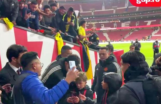 Sufocat de fani, după ce a făcut spectacol în Columbia - România! Imagini grăitoare pe „Metropolitano”