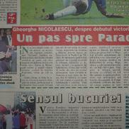 Ce scria Gazeta Sporturilor după victoria României în fața Columbiei de la Coupe du Monde '98