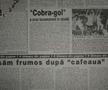 Ce scria Gazeta Sporturilor după victoria României în fața Columbiei de la Coupe du Monde '98