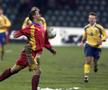 Imagini de la amicalul România - Ucraina 4-1 din 2002, disputat la Constanța / foto: Cristi Preda (GSP)