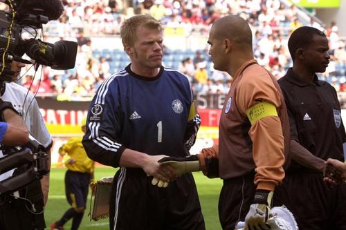 Oliver Kahn și Jose Luis Chilavert / Foto: Imago