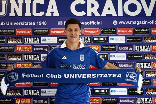 Tudor Oltean / Foto: FCU Craiova (Facebook)