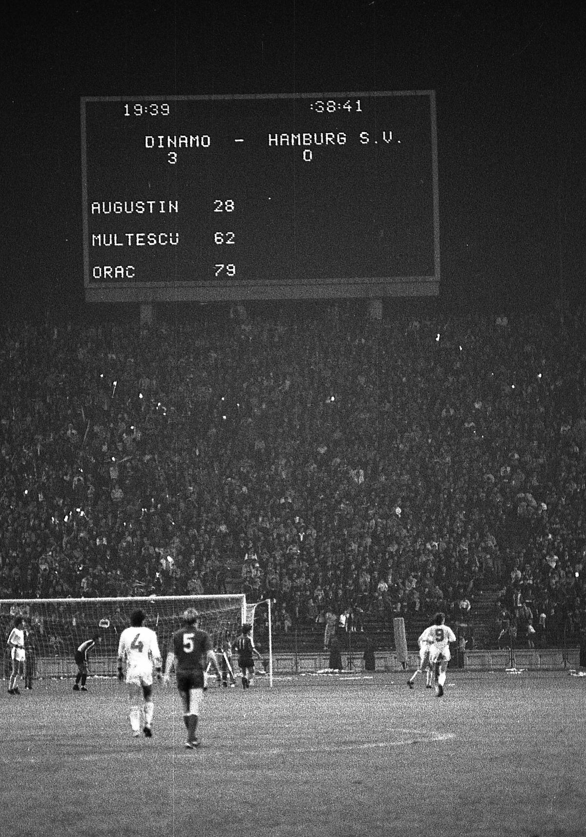 Dinamo - Hamburg 3-0.