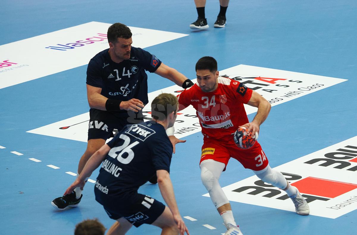 Dinamo, victorie cu Silkeborg în turul play-off-ului pentru sferturile European League. Cu ce avantaj merg „dulăii” în Danemarca