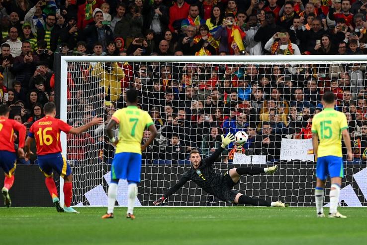 Spania - Brazilia, amical pe Santiago Bernabeu // foto: Getty Images