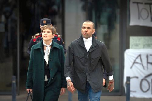 Ines Guardiola și Dani Alves (foto: Imago)
